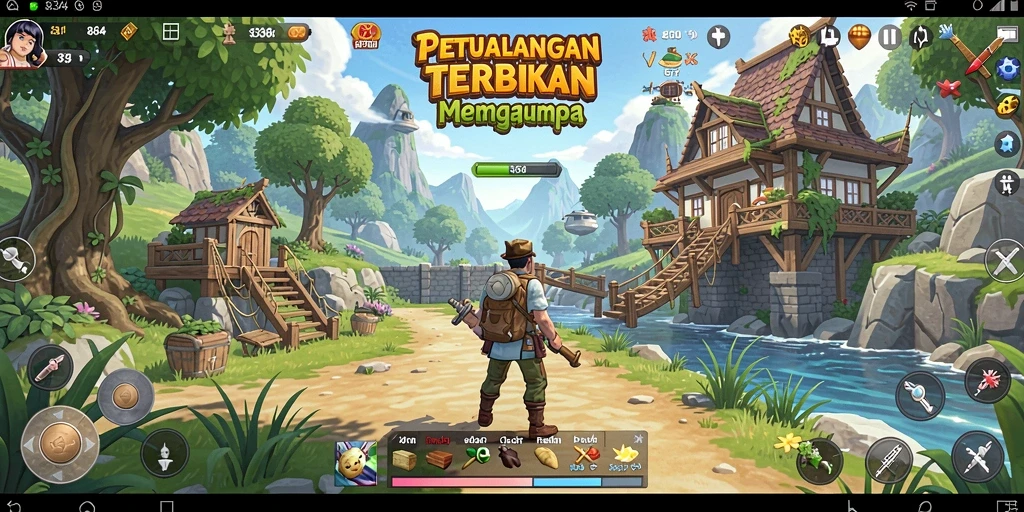 Gameplay Open World penuh petualangan dan eksplorasi.