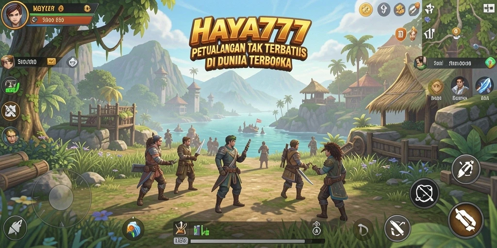 Gameplay HAYA777 menampilkan petualangan seru di dunia terbuka.