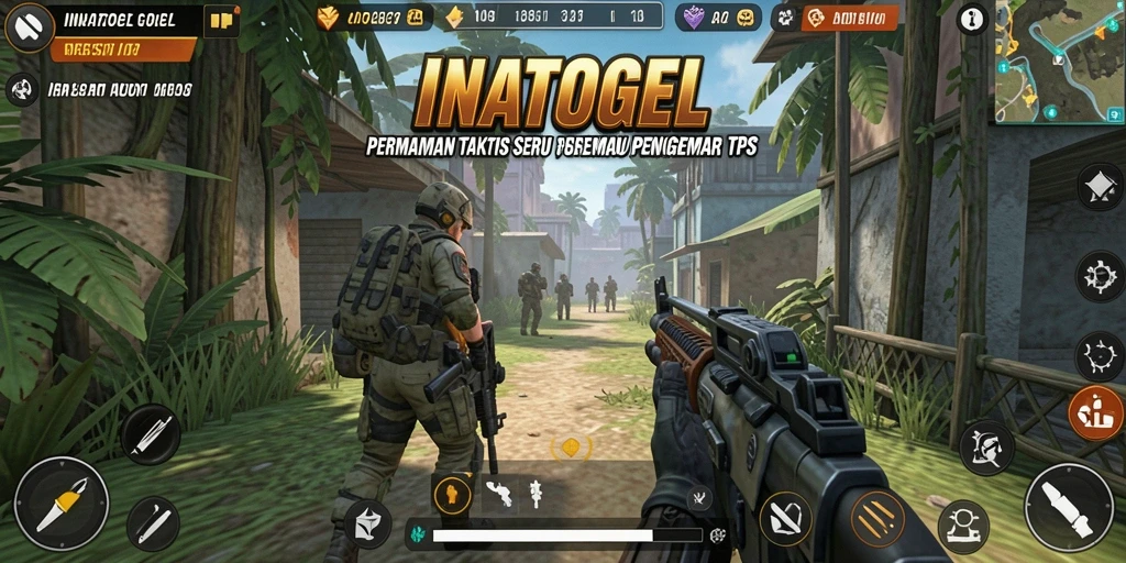Gameplay seru INATOGEL dalam aksi penuh strategi.