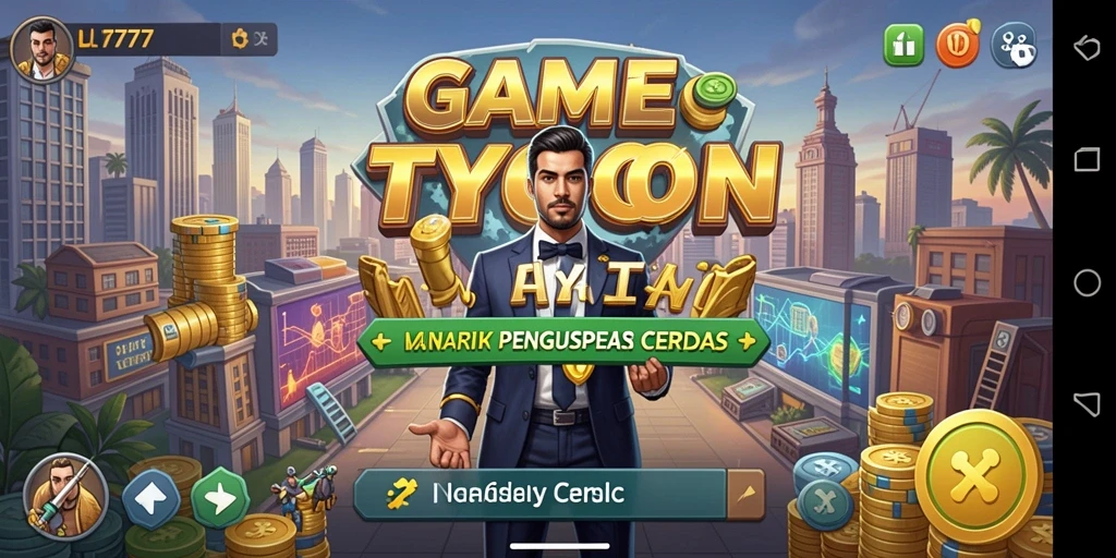 Menampilkan gameplay seru L777 dengan berbagai pilihan bisnis.
